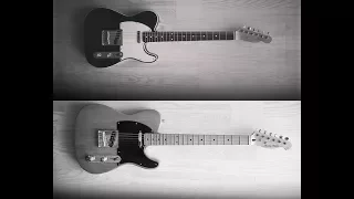 1996 Fender Telecaster vs Harley Benton TE-20 [One Riff Comparison]