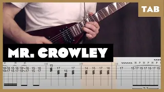 Mr. Crowley Ozzy Osbourne Cover | Guitar Tab | Lesson | Tutorial