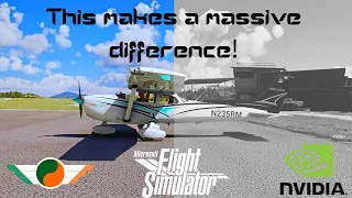 Nvidia Filters for Microsoft Flight Simulator | This makes a massive difference