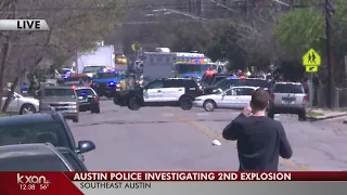 Second explosion reported in southeast Austin