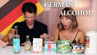 🇩🇪GERMAN ALCOHOL TASTE TEST | YB Chang