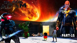 GTA 5 : Black Adam Saved Shinchan and Hulk Adam & black Adam kill Blackmanta In GTA 5 ! (GTA 5 Mods)