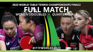 FULL MATCH | JEON / SHIN vs POLCANOVA / SZOCS | WD QF | #ITTFWorlds2023