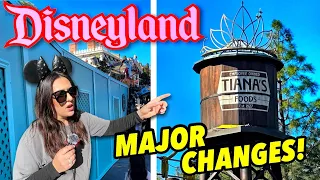 MAJOR DISNEYLAND CHANGES! Tiana’s Bayou Adventure & Haunted Mansion Construction + Crowds & More!
