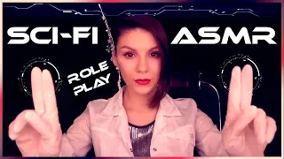 ASMR 🥼 Cranial Nerve Examination 🤖 Role Play, Latex Gloves, Sci Fi in Russian