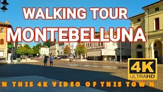 MONTEBELLUNA WALKING TOUR - ITALY  -  4K 2021