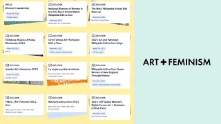 Art+Feminism Intro (November 2022)