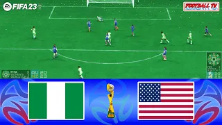 FIFA 23 | NIGERIA vs USA | FIFA Women's World Cup 2023 Final | PC Gameplay | Full Match