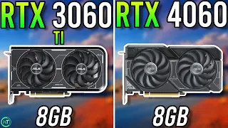 RTX 3060 Ti vs RTX 4060 - Tested in 2024