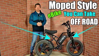 A funky and fast Moped Style eBike | HappyRun