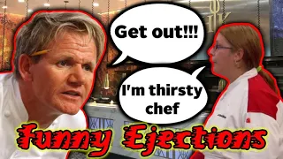 The Funniest Dinner Service Ejections In Hell's Kitchen History