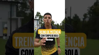 Treino de potência no futebol #shorts