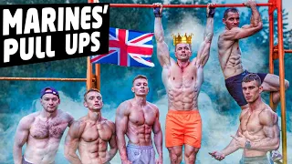 Royal Marine Corps Pull-Ups. Who Will Do The Most Pull-ups!!!