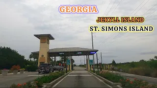 GEORGIA DRIVE||FROM BRUNSWICK TO JEKYLL ISLAND VIA SIDNEY LANIER BRIDGE