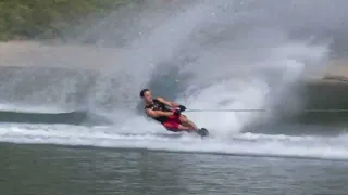 LOUIS  DUPLAN-FRIBOURG CHAMPION FRANCE DU COMBINÉ 2022 Ski Nautique Club Bois Français Grenoble.