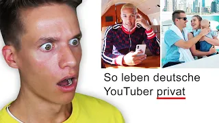 So leben deutsche YouTuber PRIVAT