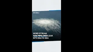 Nord Stream pipelines leak gas into Baltic Sea