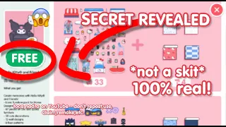 *not a skit* FULL TUTORIAL How To Get All New HELLO KITTY In TOCA LIFE For FREE!!  *100% WORKS*