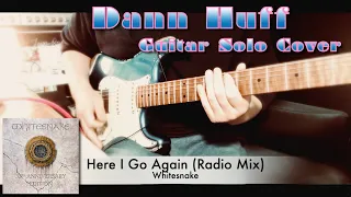 Whitesnake - Here I Go Again (Radio Mix)【Dann Huff Guitar Solo cover】(Neural DSP Soldano SLO-100)