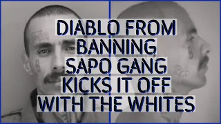 DIABLO FROM SAPO GANG ROCKS IT IN CENTINELA WITH THE WHITES..WHAT HAPPENED #crimestory #trending