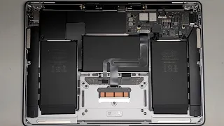 13" 2020 M1 MacBook Air A2337 Disassembly LCD Screen Replacement Repair