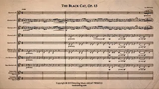 The Black Cat, Op. 13 (clarinet ensemble)