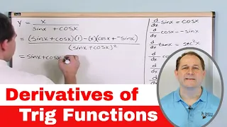 Derivatives of Trig Functions (Sin, Cos, Tan) in Calculus - [1-4]