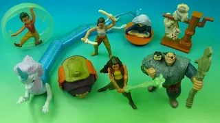 2021 DISNEY RAYA and THE LAST DRAGON SET OF 8 McDONALD'S HAPPY MEAL MOVIE COLLECTIBLES VIDEO REVIEW