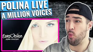 Polina Gagarina - A Million Voices - LIVE Eurovision 2015║REACTION!