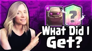 New Legendary From Crown Chest// F2P Clash Royale Account// Clash Royale