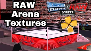 WWE SVR11 RAW NEW ARENA TEXTURES 2021