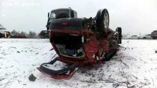 # 9 Очень страшные Аварии ЗИМА  Декабрь 2015 - ДТП Car Crash Compilation winter