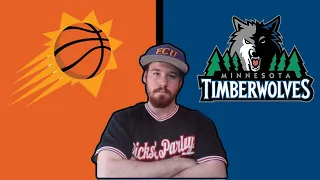 Suns at Timberwolves- NBA Free Pick Sunday April 14th | Picks And Parlays #nba