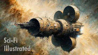 Adrift in the Endless Dark | A Sci-Fi Short Story with 8K Art