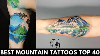 Best Mountain Tattoos TOP 40