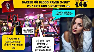 🔥RANDOM 3 RICH & CUTE GIRLS REACTION ON BLOOD RAVEN X-SUIT 😂- SAMSUNG,A3,A5,A6,A7,J2,J5,J7,S5,S6,S7,