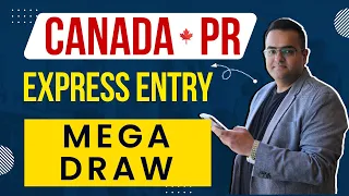 LOW CRS Cut-off MEGA DRAW of EXPRESS ENTRY  ! - Canada Immigration News Latest IRCC Updates