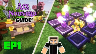 Get Started With Ars Nouveau Survival Guide | Valhelsia 5 | Minecraft 1.19.2 |  Ep 1