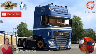 Euro Truck Simulator 2 (1.48.5) DAF XF 106 Boogie by LW TruckStyling [1.48] + DLC's & Mods