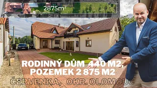 SOUTHFORK NA PRODEJ - RODINNÝ DŮM V OBCI ČERVENKA, OLOMOUC