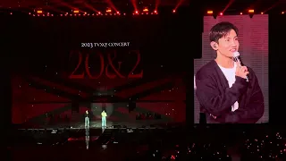 2023/12/30 TVXQ 20&2 MC