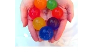 How to grow Crystal water balls || Growing Magic jelly balls ||
