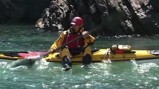 2020 sea kayaking skills - scramble self rescue