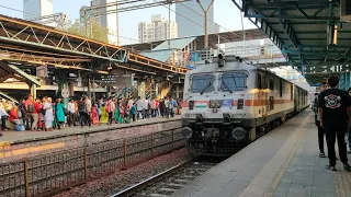 12268: Hapa - Mumbai Central AC Duranto Via Rajkot , Ahmedabad Arriving & Departing DADAR : BRC WAP7