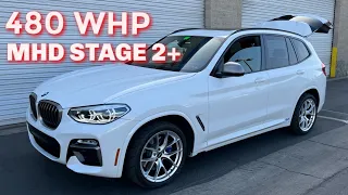 Ballistic 480 WHP MHD Stage 2+ BMW X3 M40i Review