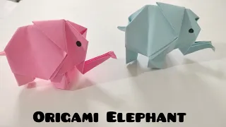 Origami Elephant | Paper Elephant | Origami Craft Ideas | Paper Craft Ideas