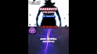 Goku VS SCP-3812