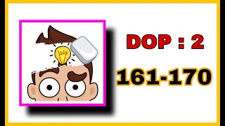 DOP 2: Delete One Part  Level 161 - 170 Walkthrough Solution #answers || Mobile Gaming Junction