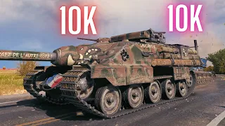 World of Tanks AMX 50 Foch B - 10K Damage 8 Kills & AMX 50 Foch B - 10K Damage 9 Kills