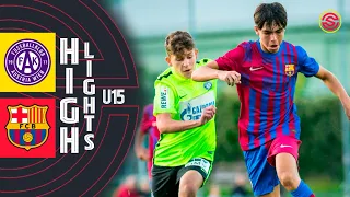 HIGHLIGHTS: FK Austria Wien vs FC Barcelona U15 Turnier VARTA 2021